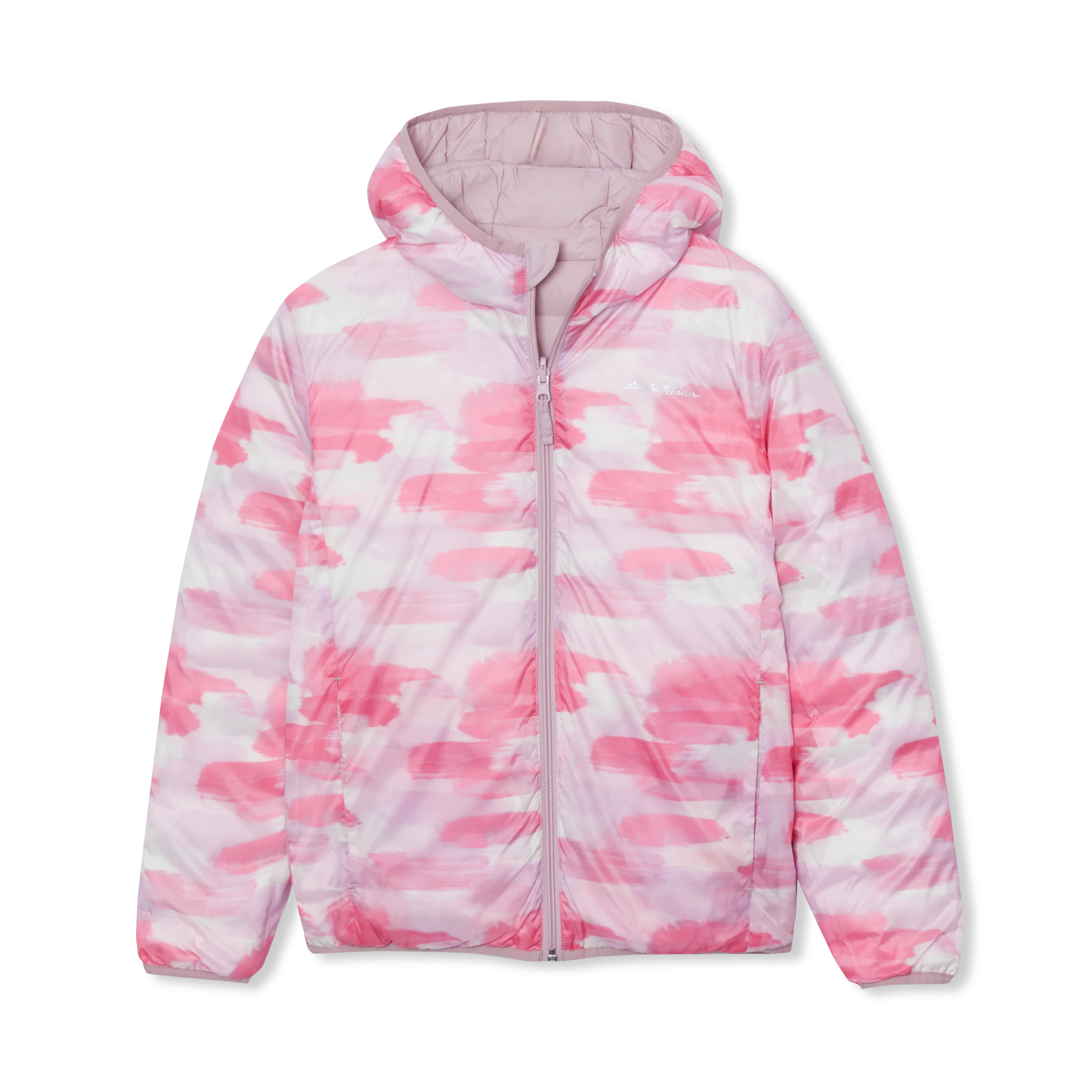 Kids' CirrusLite Reversible Down Hooded Jacket