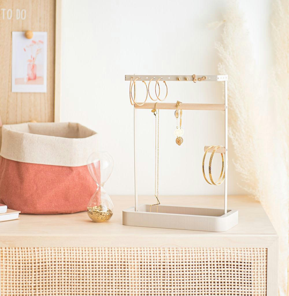 - Sablier à paillettes en verre