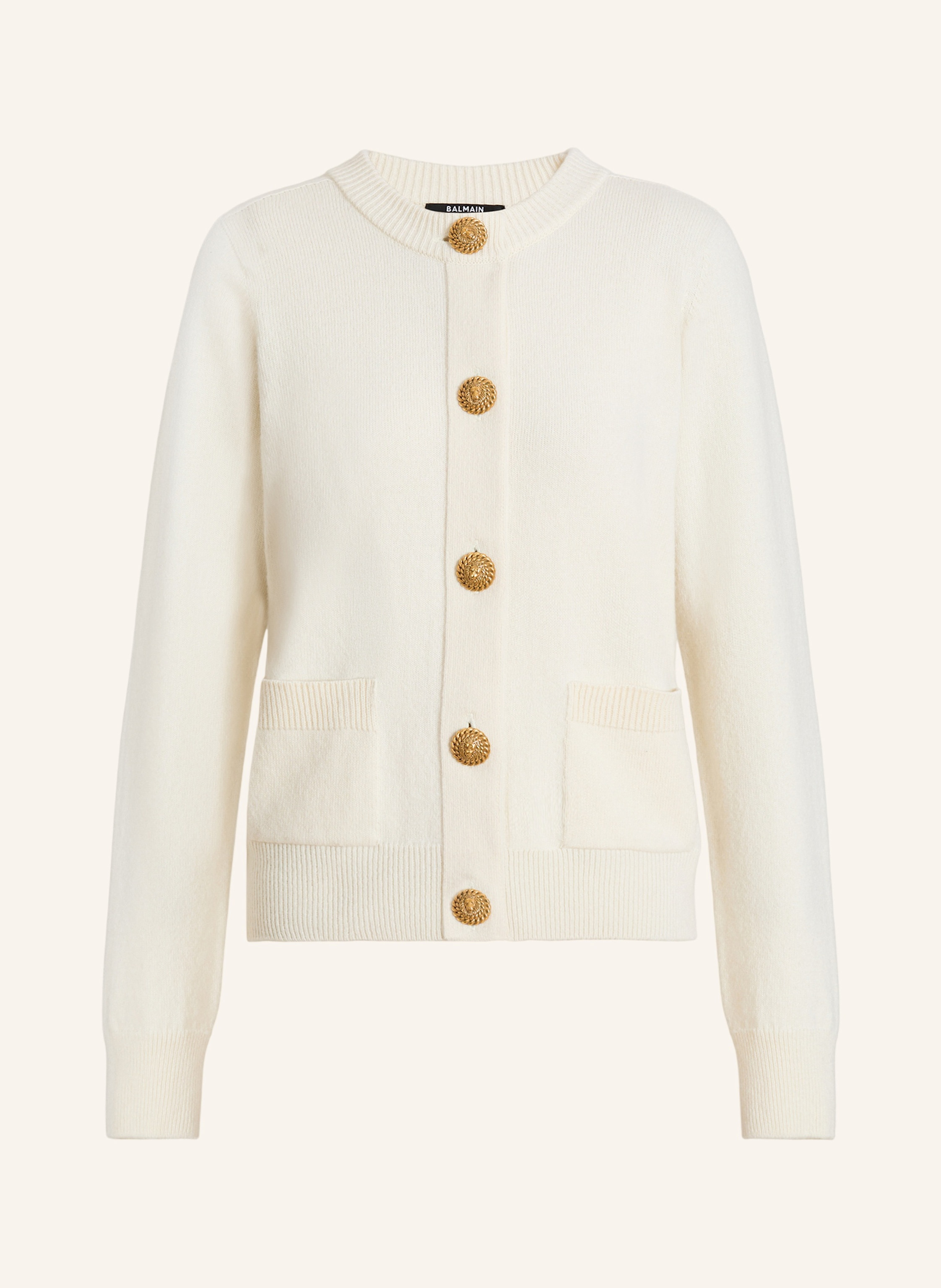 BALMAIN Cardigan aus Öko-Kaschmir