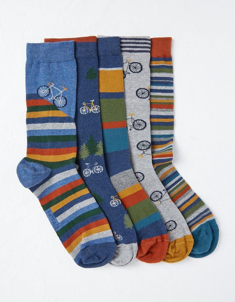 5 Pack Bike Socks