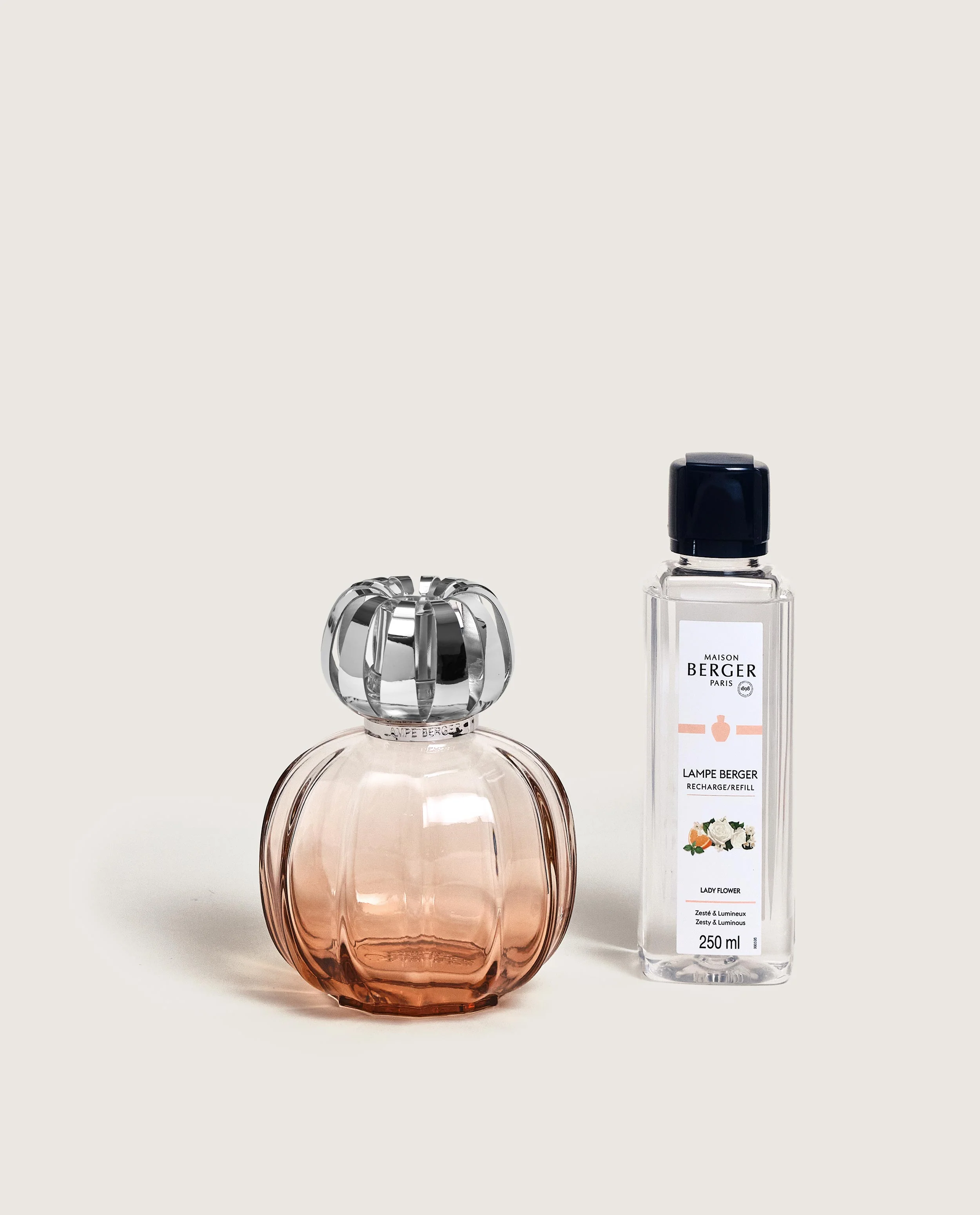Coffret lampe Berger Corali Rose
