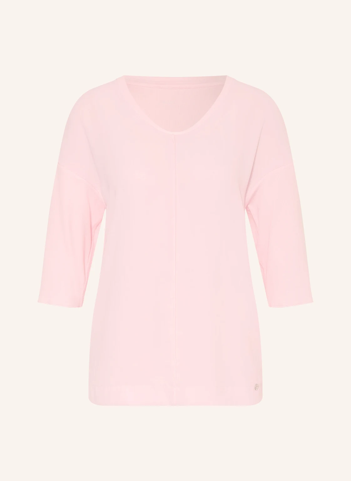 MARC CAIN Shirt im Materialmix mit 3/4-Arm