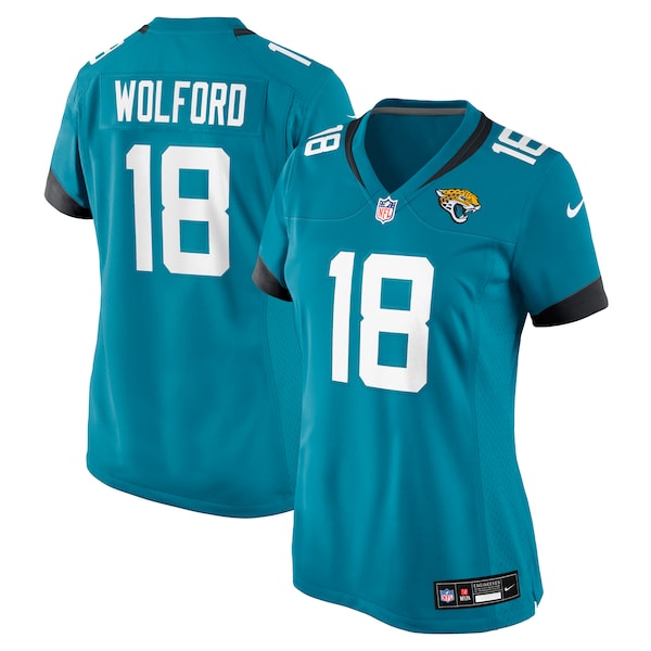 John Wolford Jacksonville Jaguars Nike Women's Team Game Jersey -  Teal