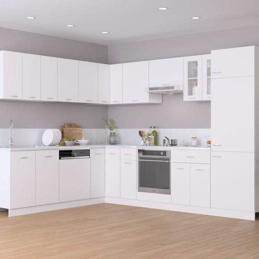 NNEVL Hanging Cabinet White 60x31x40 cm Chipboard