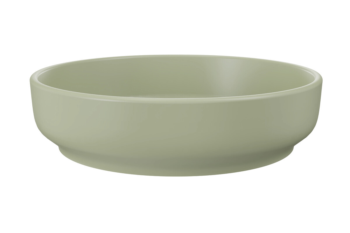 Umywalka nablatowa river 1 olive green matt un 40 ( e-6595 )