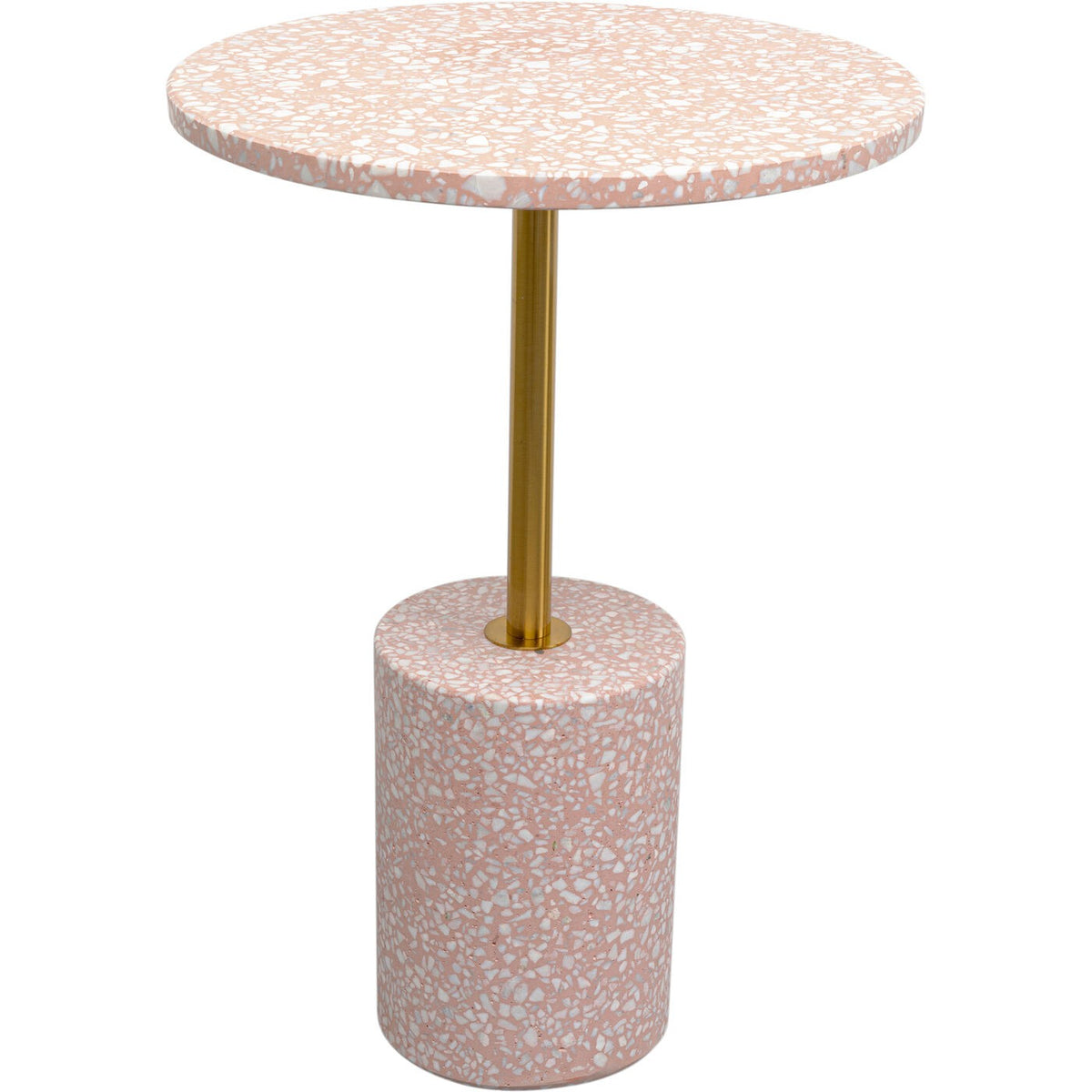 Kare Design Bijzettafel Amore Ø40cm roze