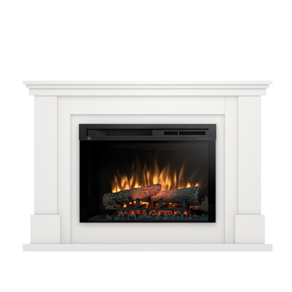 Kominek elektryczny Luena 26" XHD Optiflame Biały Warmtec