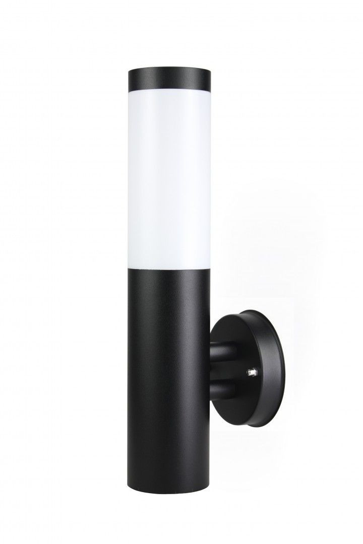 Kinkiet zewnętrzny czarny Inox 1xE27x40W IP44 SU-MA