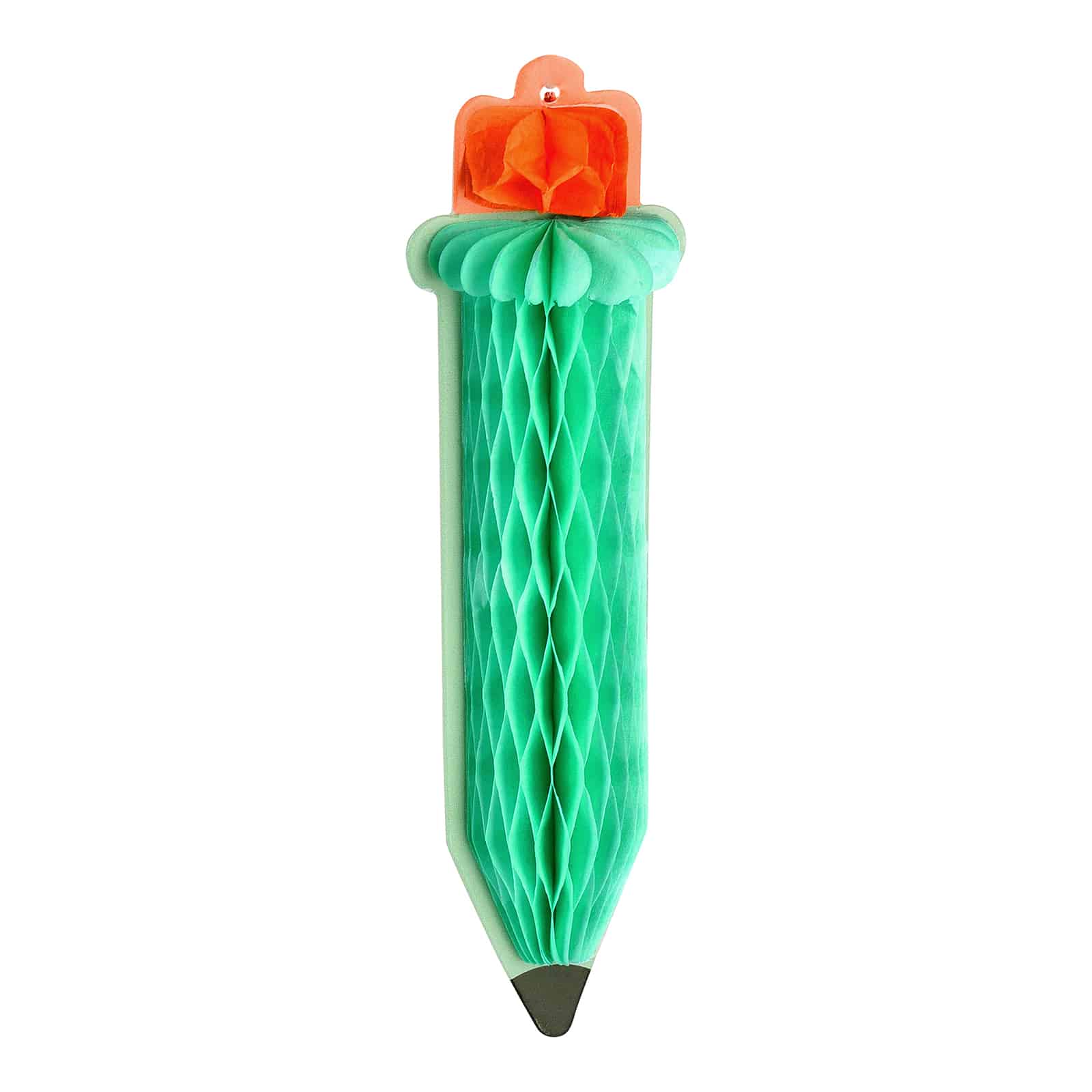 Wabendeko Stift Grün, ⌀ 5 cm, L 125 mm