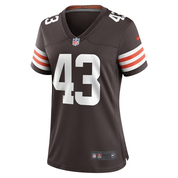 Mohamoud Diabate Cleveland Browns Nike Women's Team Game Jersey -  Brown