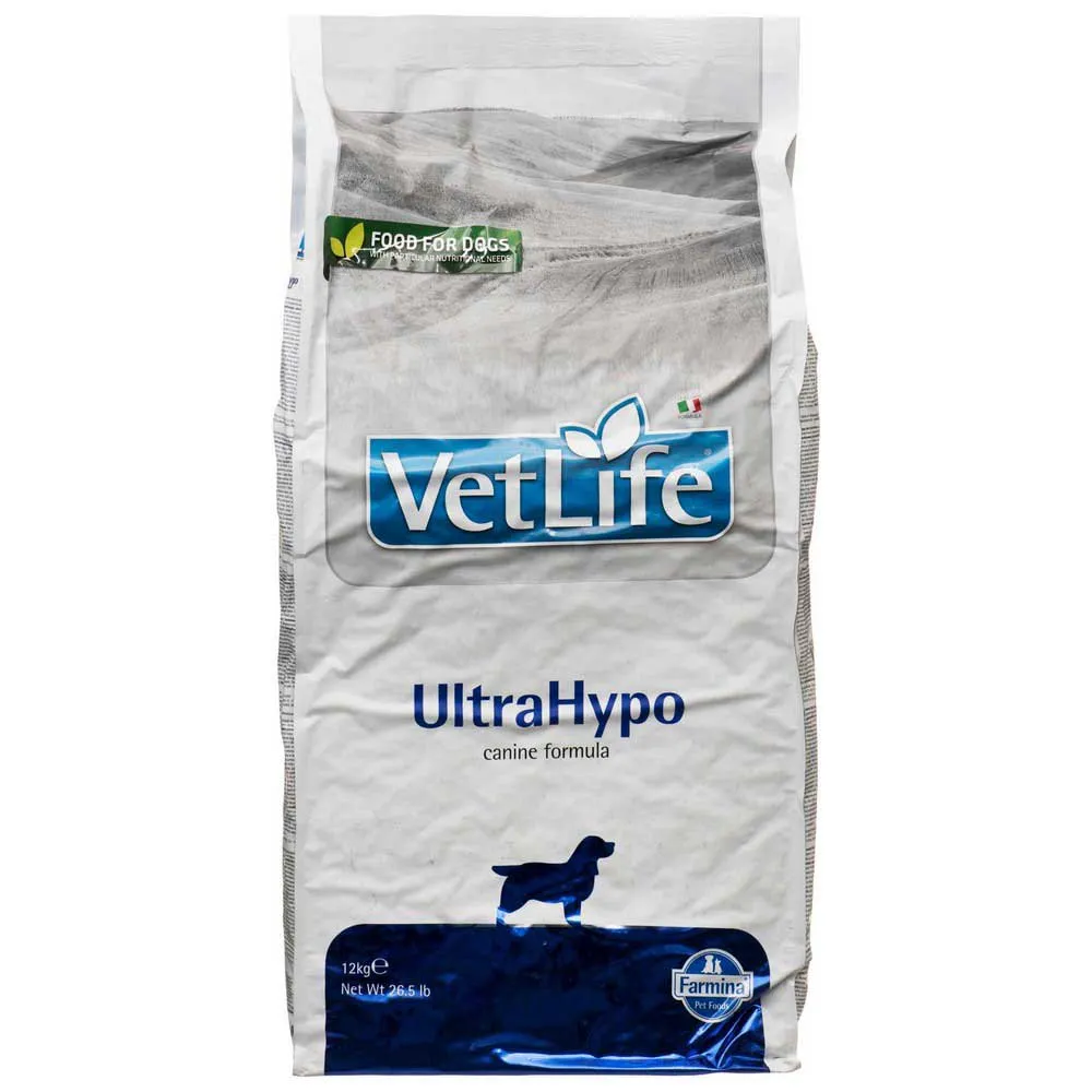 Farmina VetLife Ultrahypo 12kg dog food