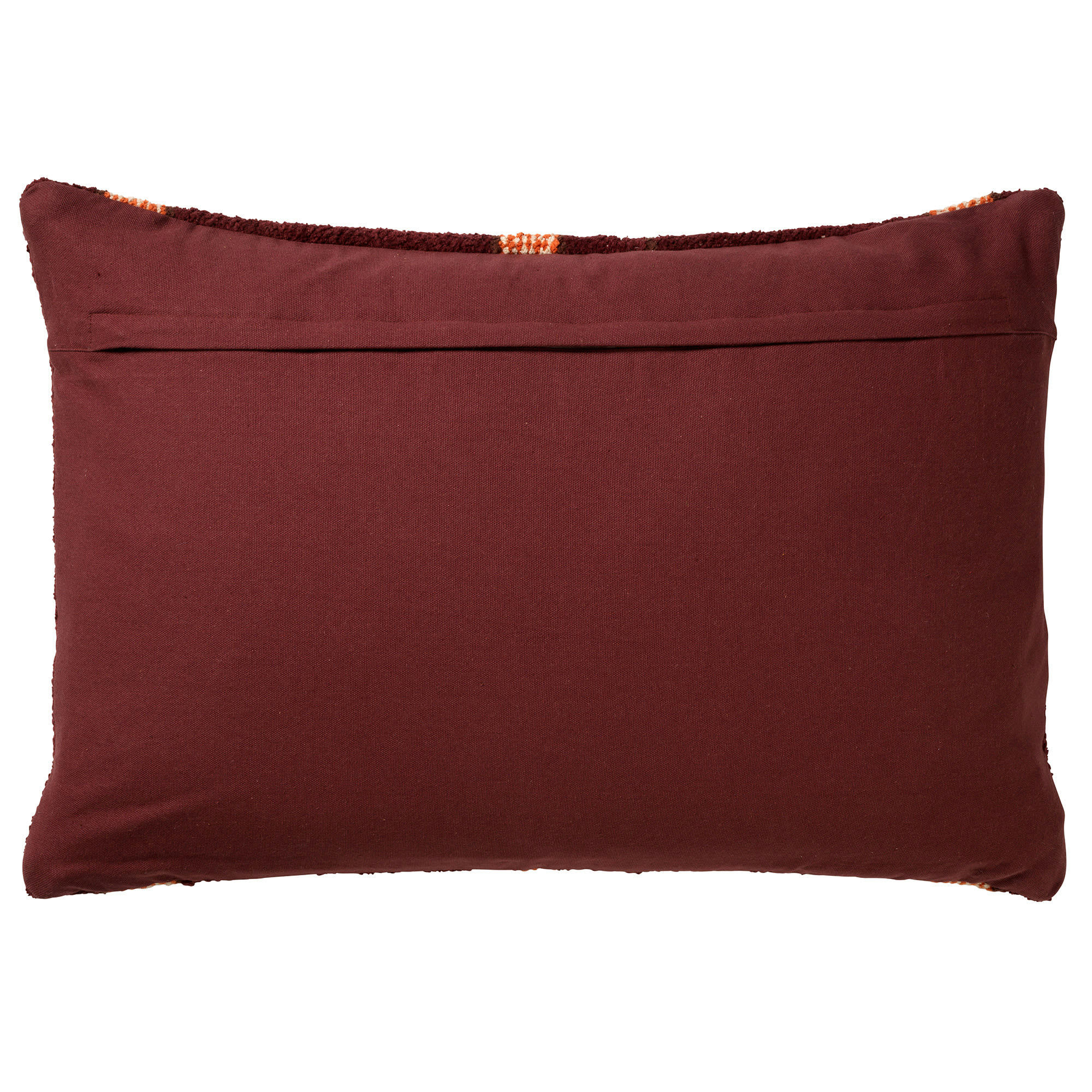 KELIM LINO - Housse de coussin rouge doux-40x60 cm unique