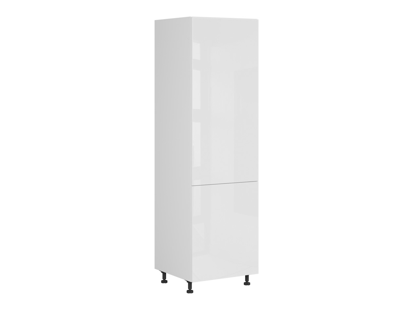 Szafka kuchenna pod zabudowę lodówki Top Line 60 cm lewa biały połysk