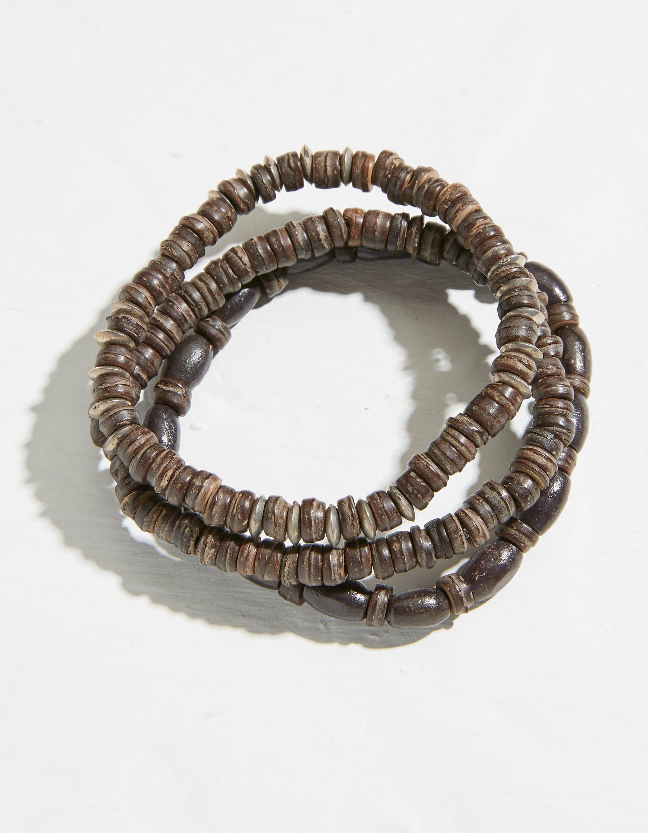 Three Strand Bead Bracelet