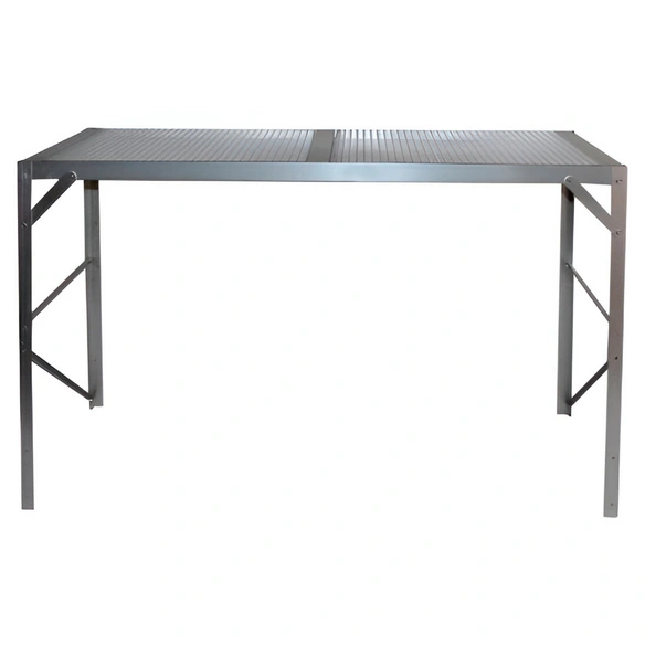 Pflanztisch, BxL: 121 x 121 cm, Aluminium