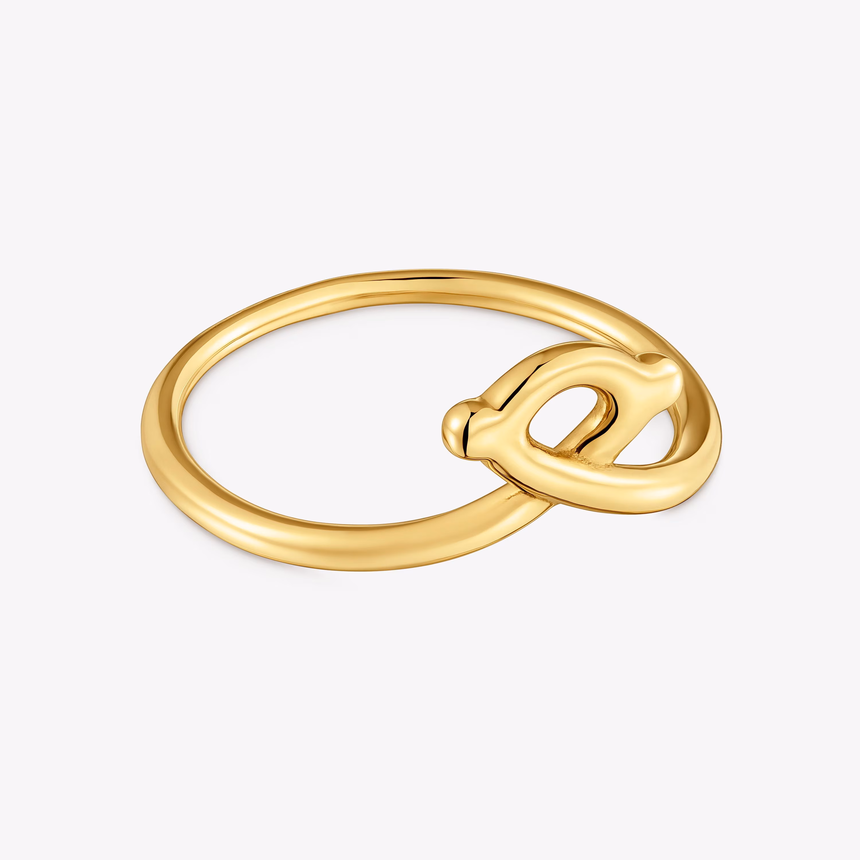 Anillo de oro 9 kt motivo oso TOUS Infinity