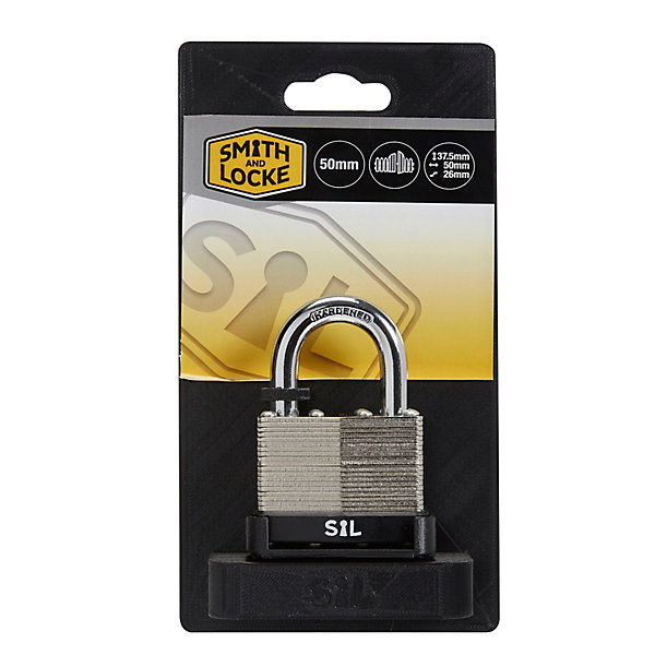 Cadenas Acier laminé Smith &Locke QC0150 50 x 37,5 mm