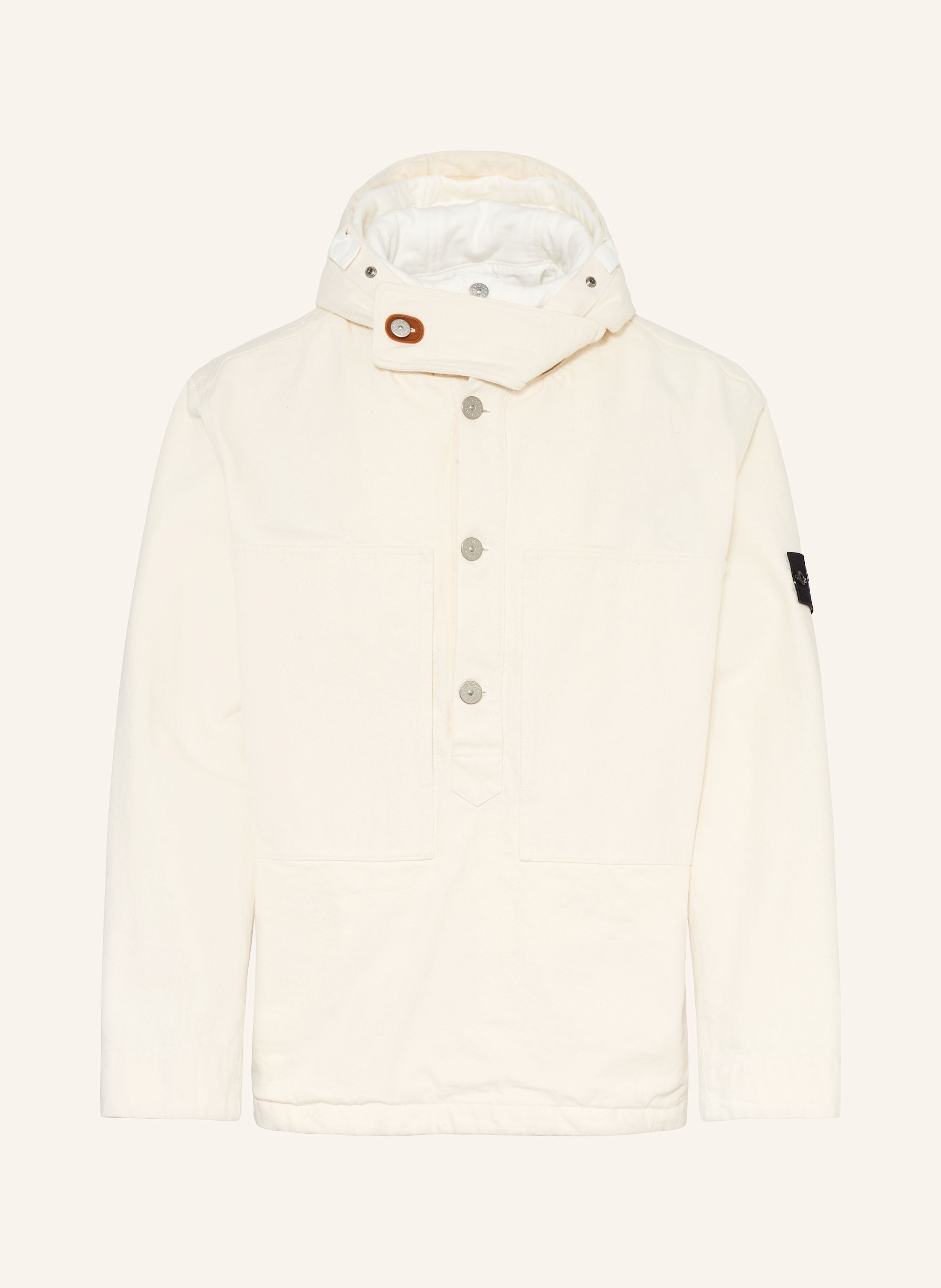 STONE ISLAND Schlupfjacke mit herausnehmbarer Blende