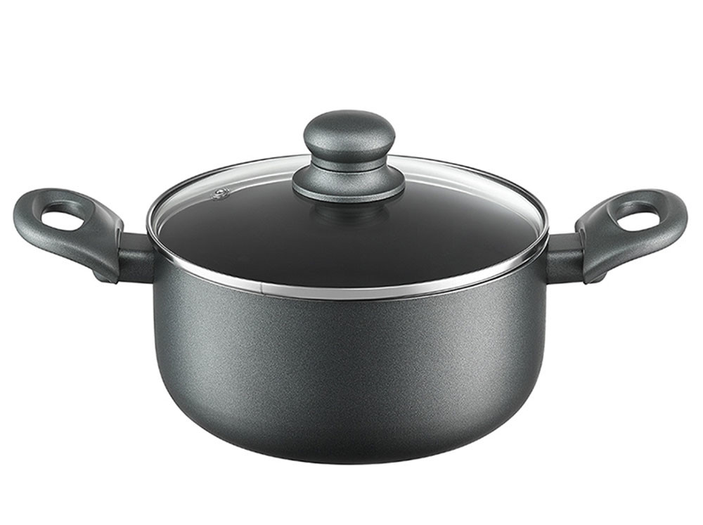 Garnek Graphite z pokrywką 20 cm AMBITION
