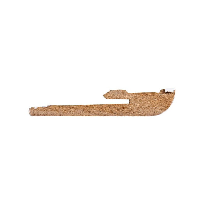 Plinthe en MDF revêtue blanche 240 x 5,6 x 1 cm CANDO