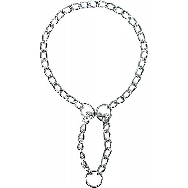 Collier d'arrêt L50 cm/4 mm chaîne, simple rangpour chien
