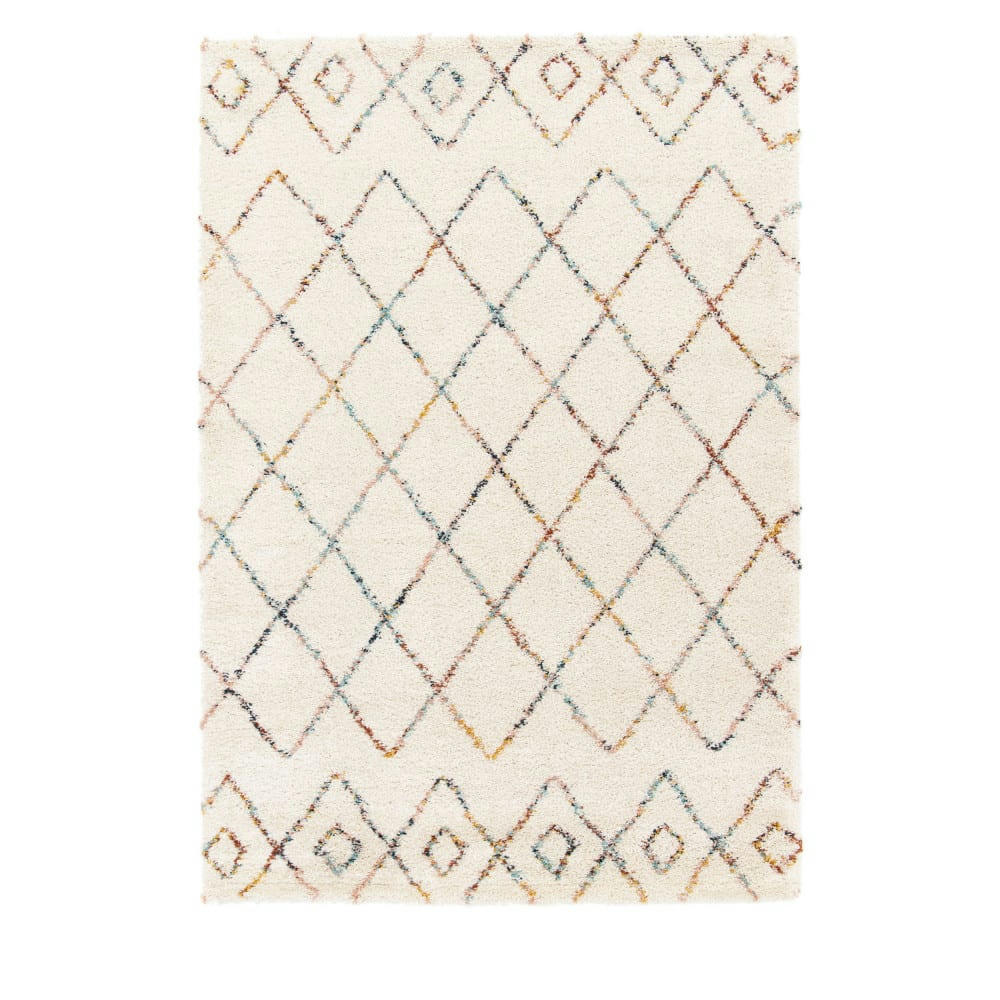 LARA - Tapis d'inspiration berbère multicolore 120x170 cm