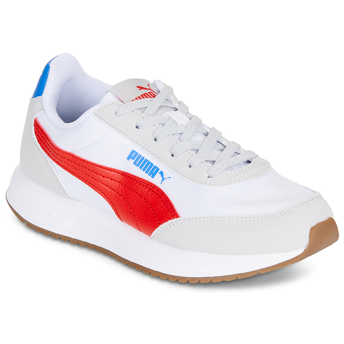 Puma - Puma R78 Lightwind Jr - Grey / White / Blue / Red