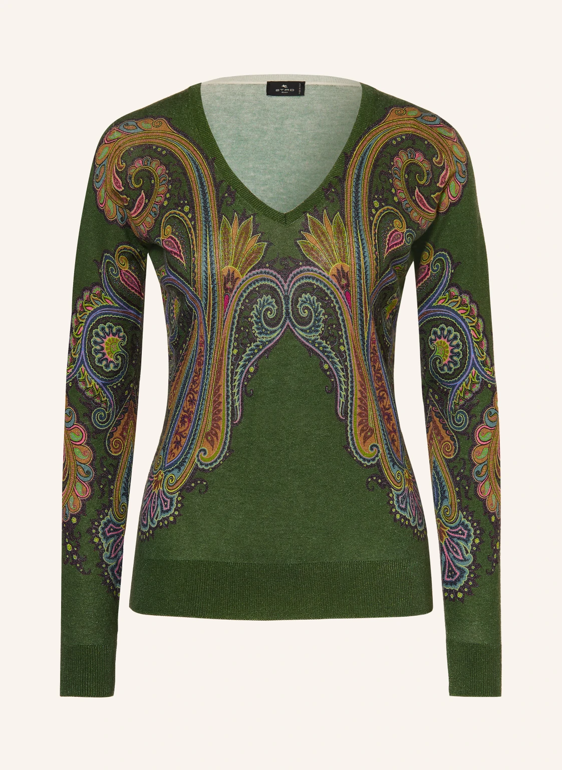 ETRO Pullover mit Seide und Cashmere