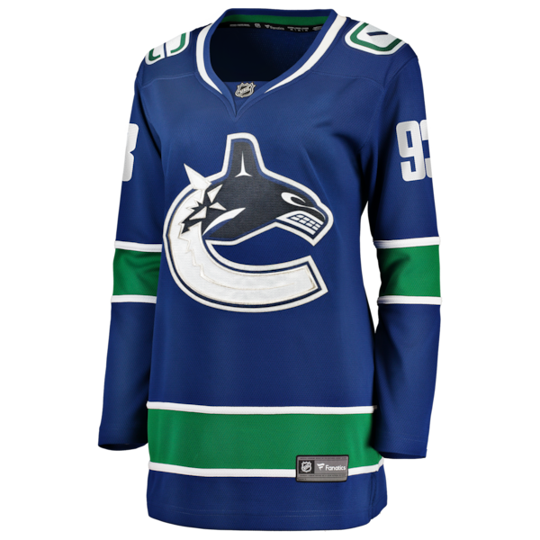 Marco Rossi Vancouver Canucks  Women's Home Breakaway Player Jersey - Blue