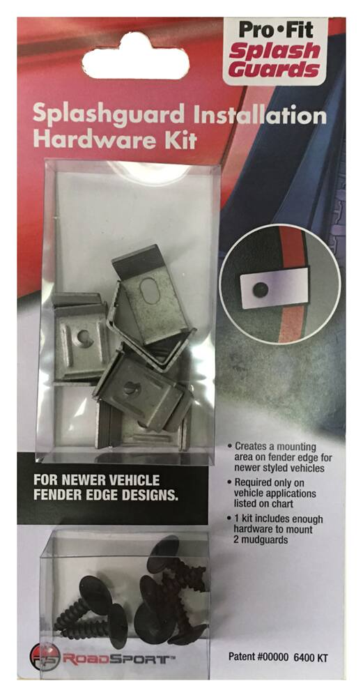 RoadSport 6400KT ProFit Splashguard Installation Hardware Kit