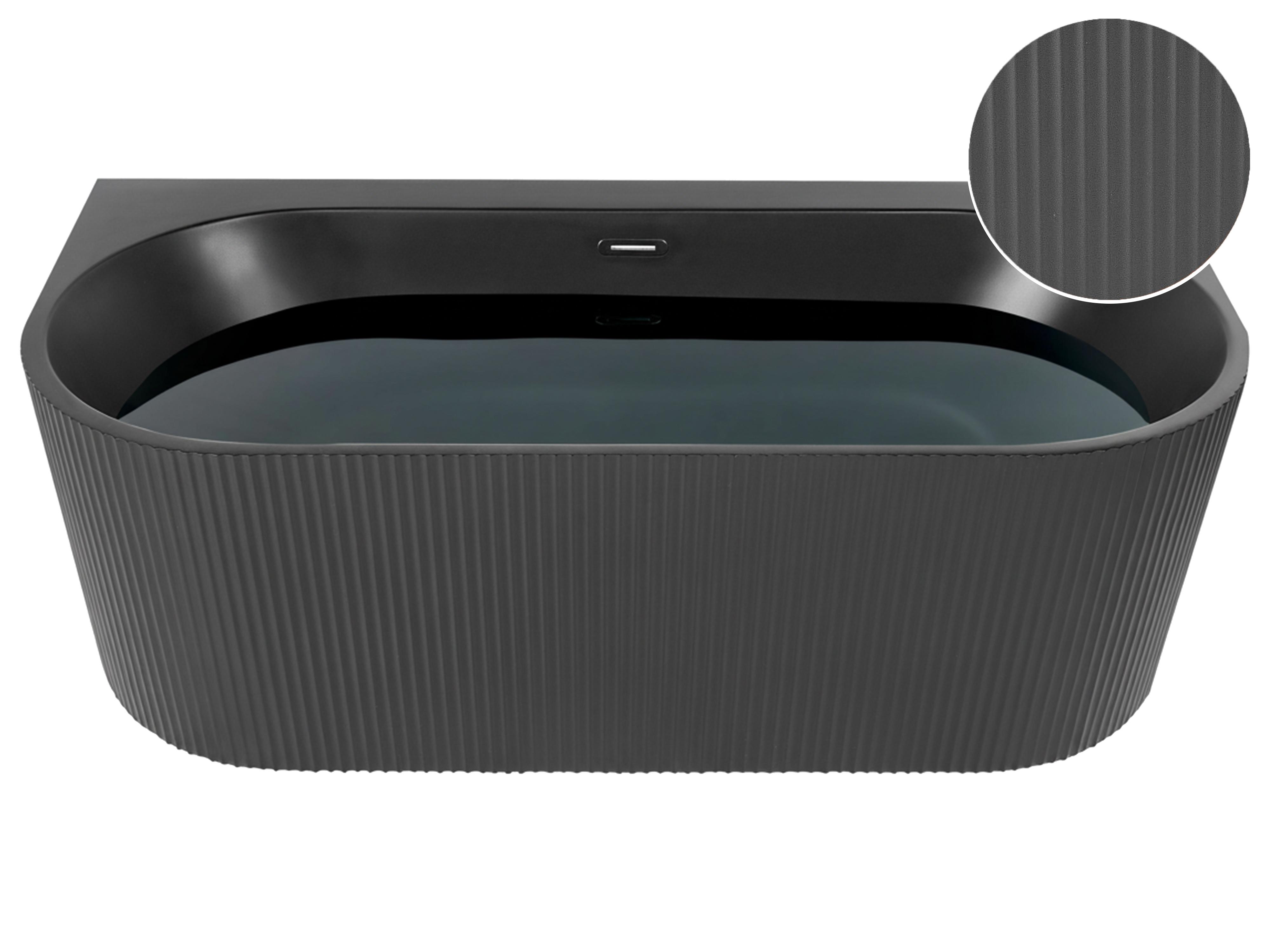 Bathtub GOCTA 1700 x 800 mm Black