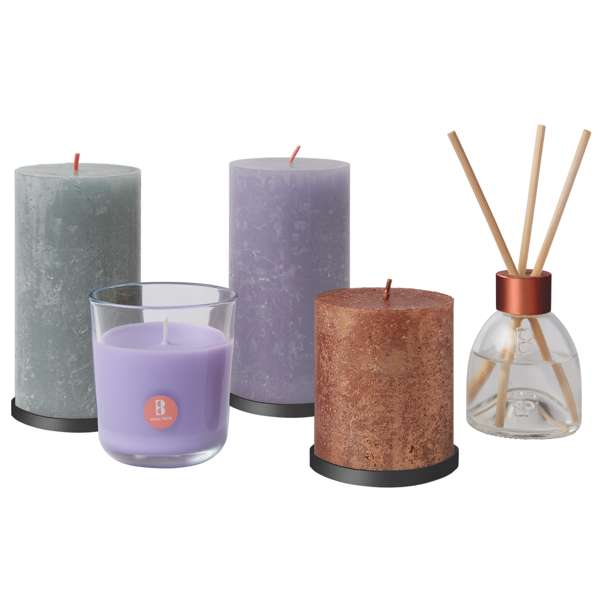 Bolsius gift set Funky Freshness - lavendel