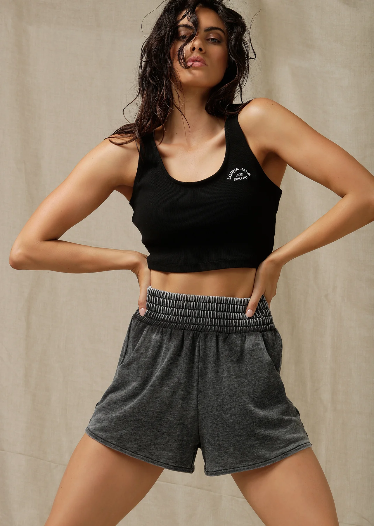 Signature Cropped Rib Tank