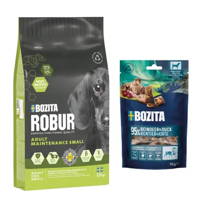 12kg/7.5kg Bozita Dry Dog Food + 2 x 70g Dog Snacks Free! *