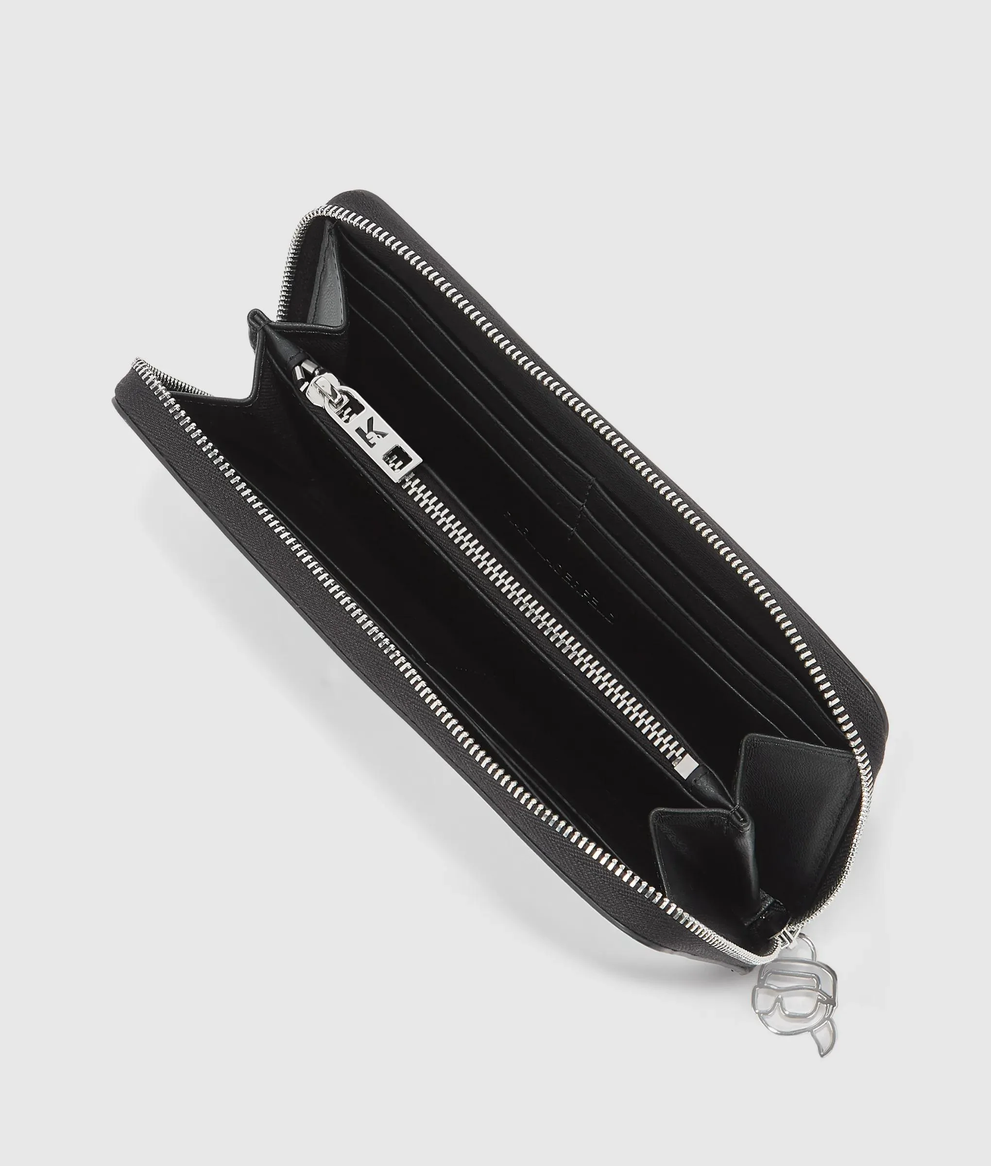 Portefeuille continental lisse Ikon