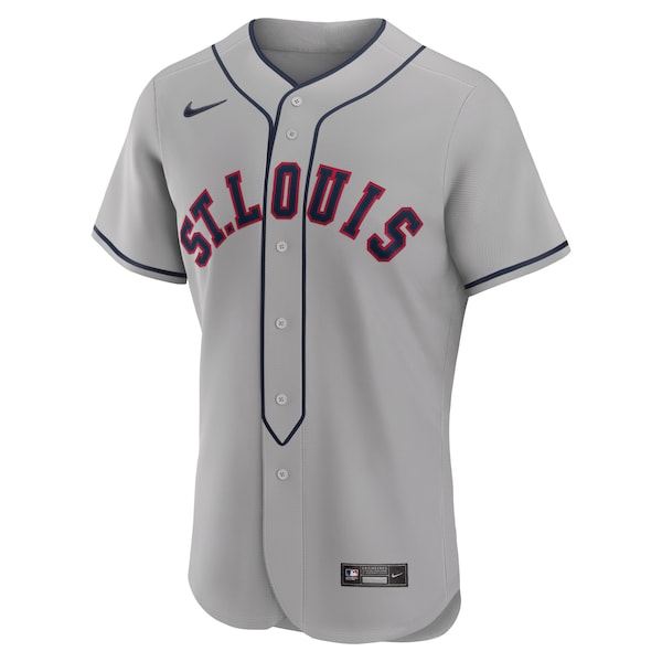 Jordan Walker St. Louis Cardinals Nike 2024 Rickwood Classic Authentic Player Jersey - Gray