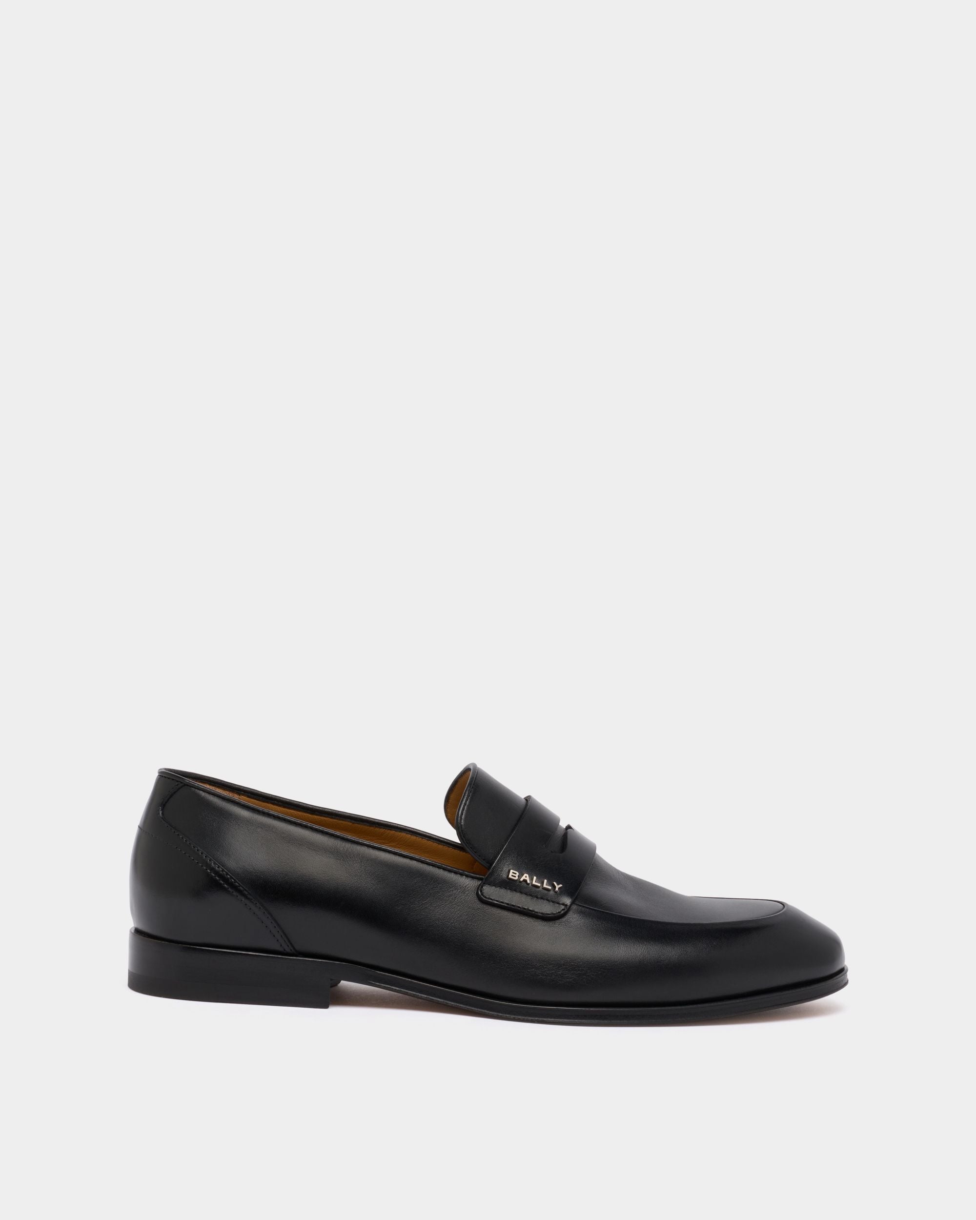 Regent Loafer aus schwarzem Leder