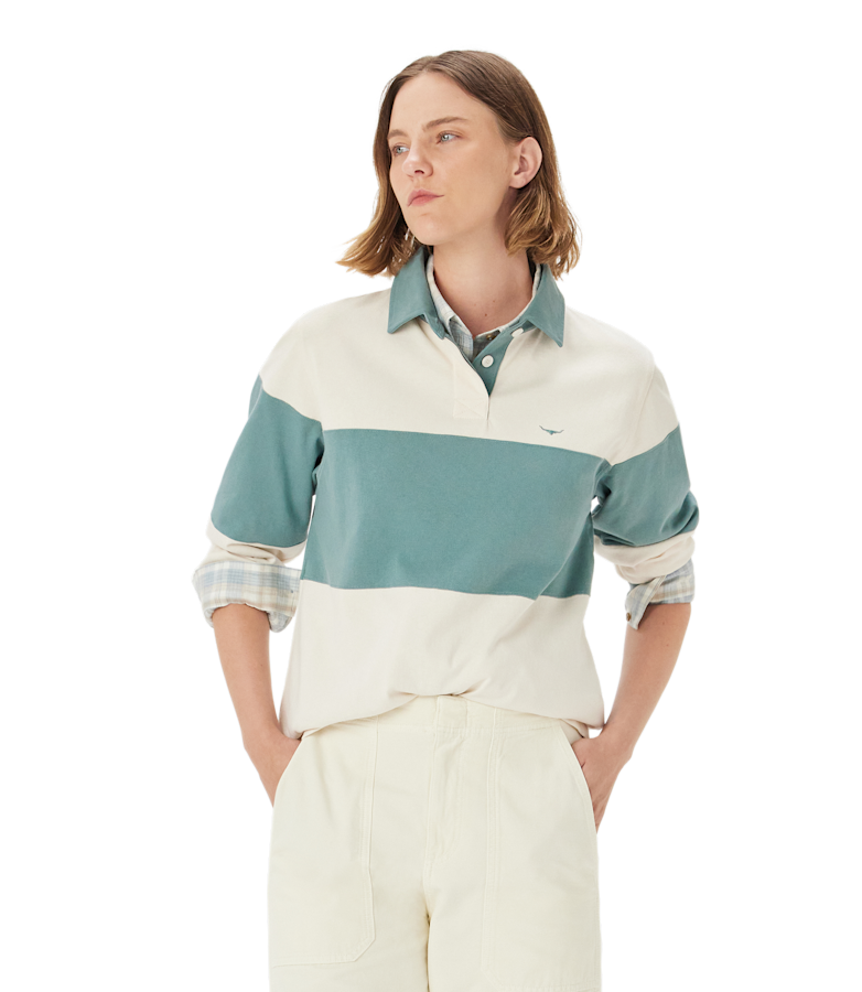 Narran panel stripe rugby