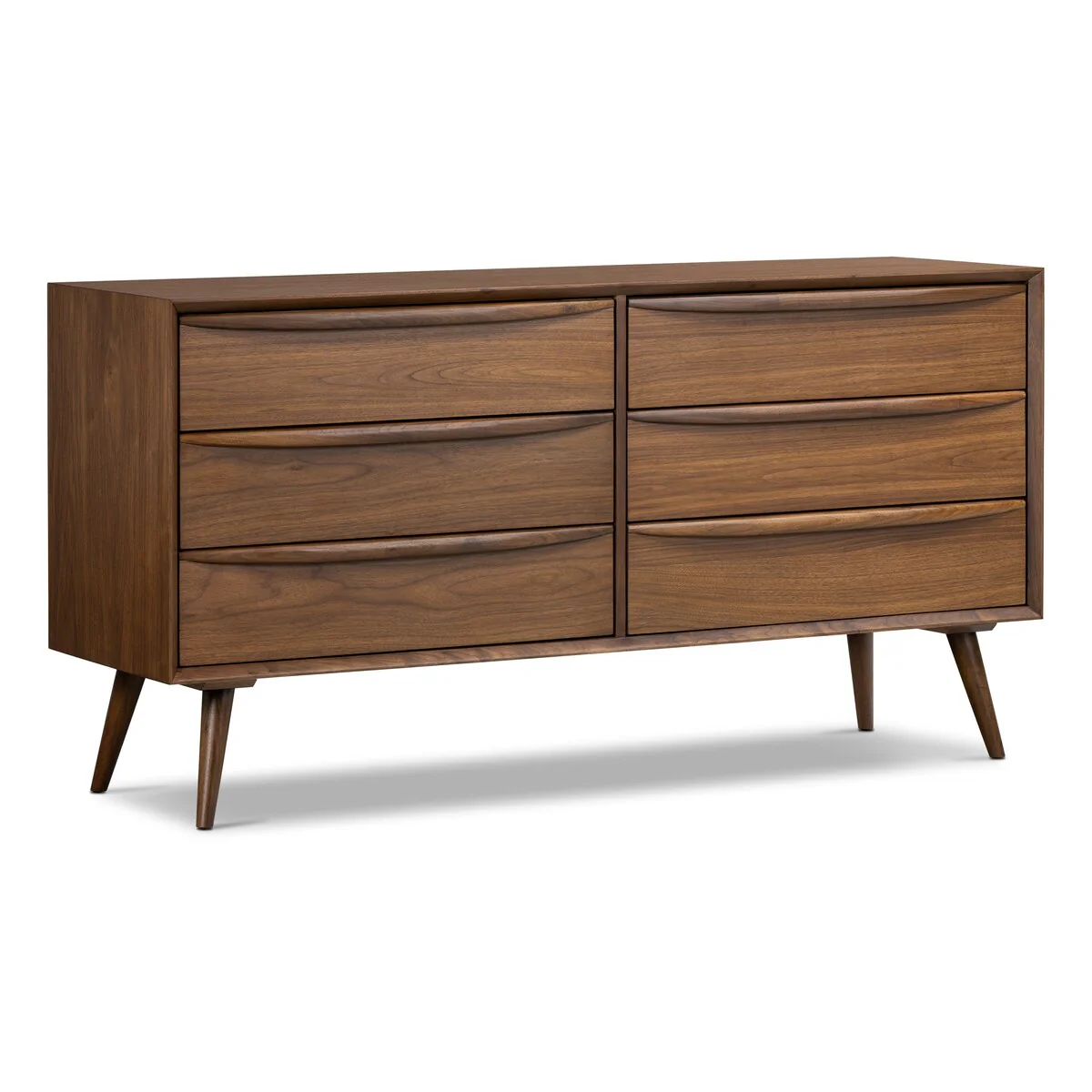 Poly and Bark Cura 63 Dresser in Walnut