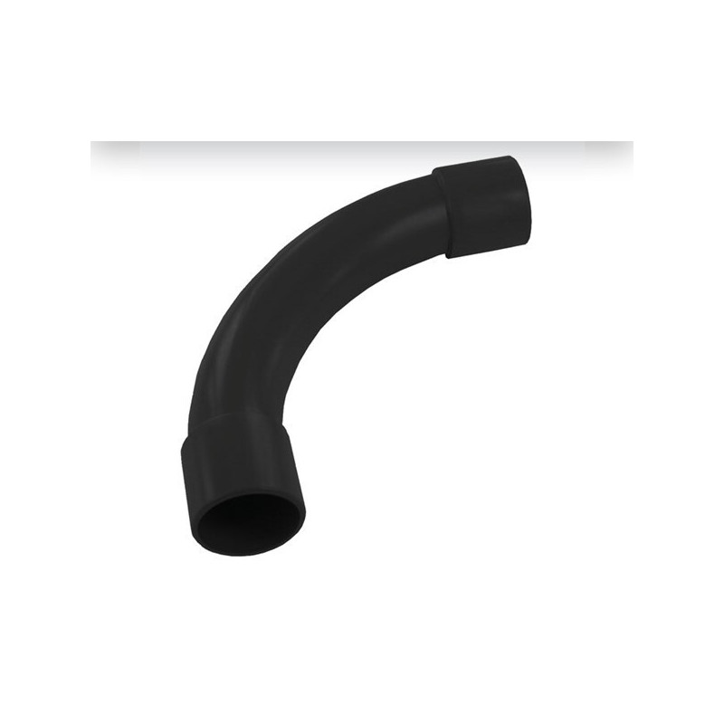 Coude noir Ø 20 mm 6 pièces REDDY