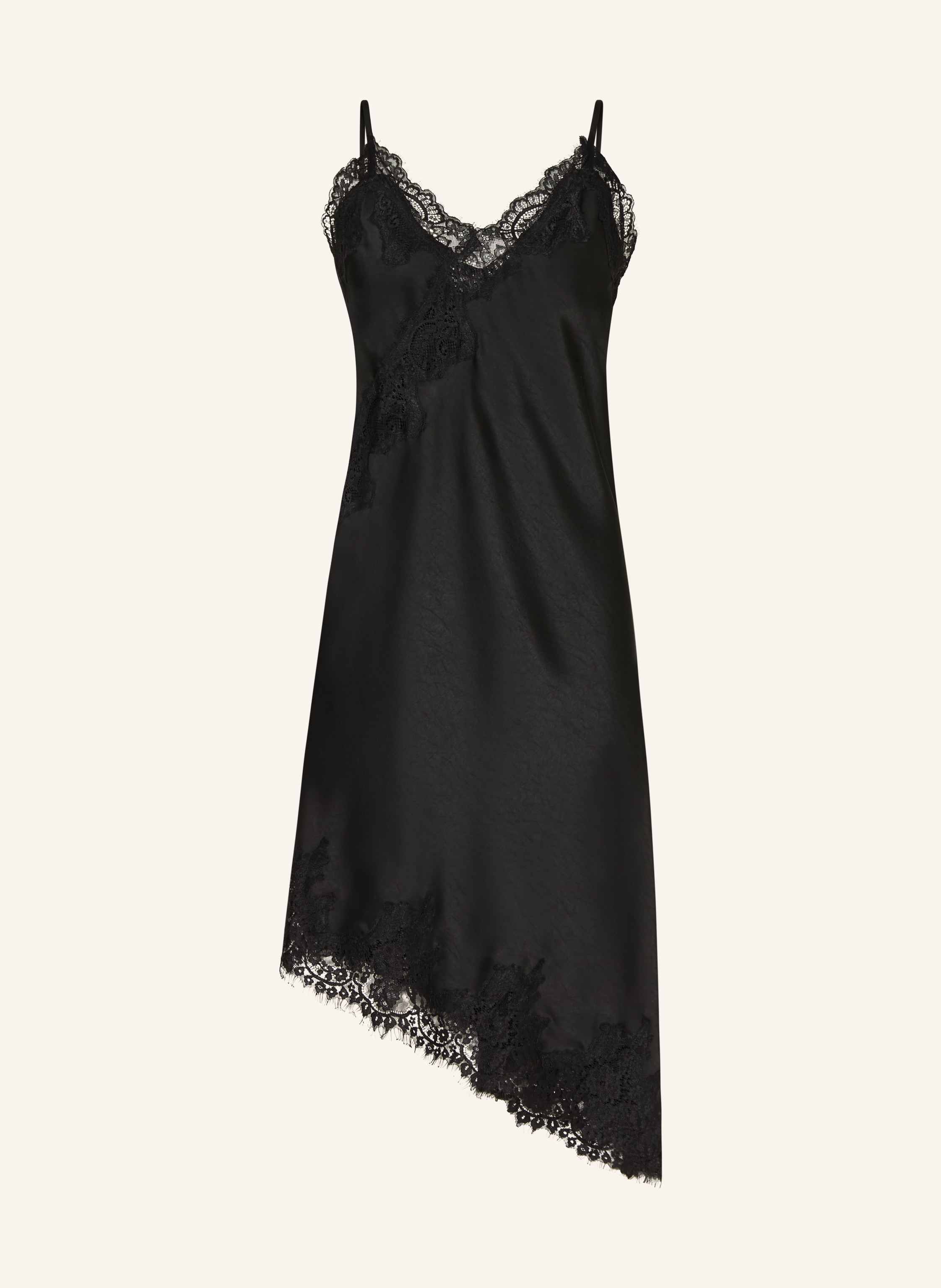 NEO NOIR Satinkleid SORELLE mit Spitze