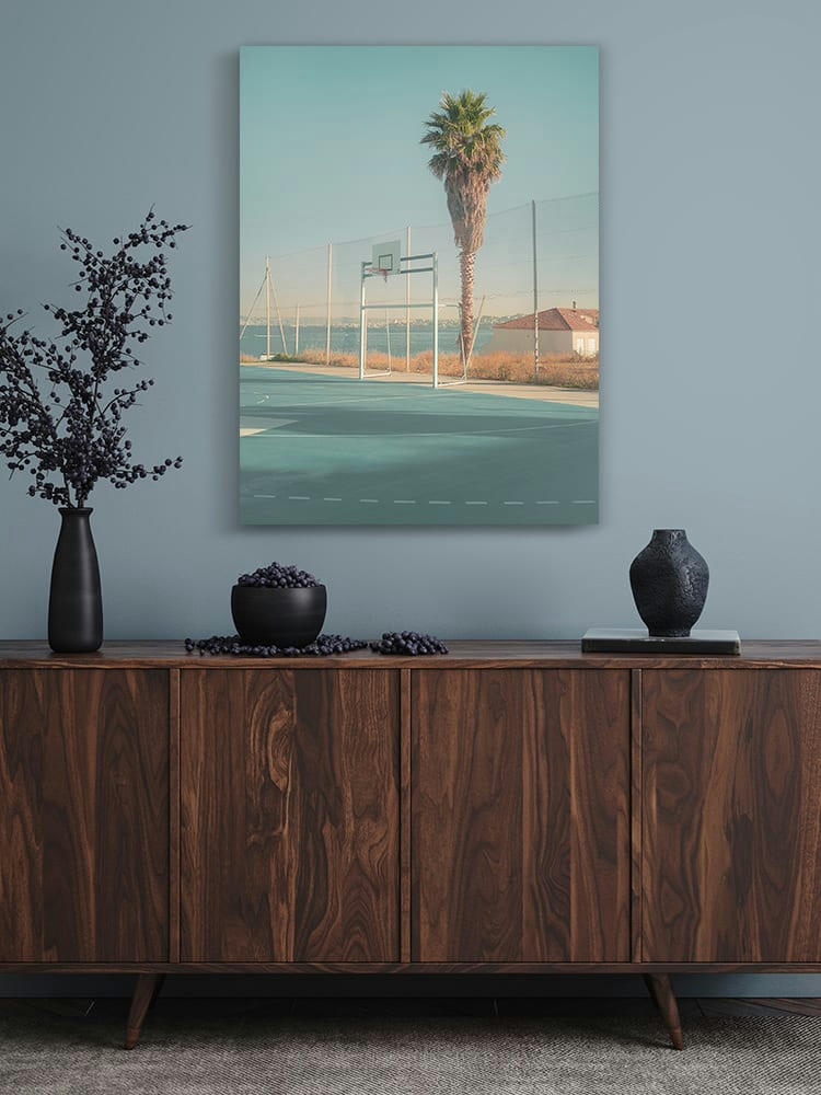 TERRAIN DE JEU - Photographie d'art de Laura Sanchez 60x80 cm sur alu