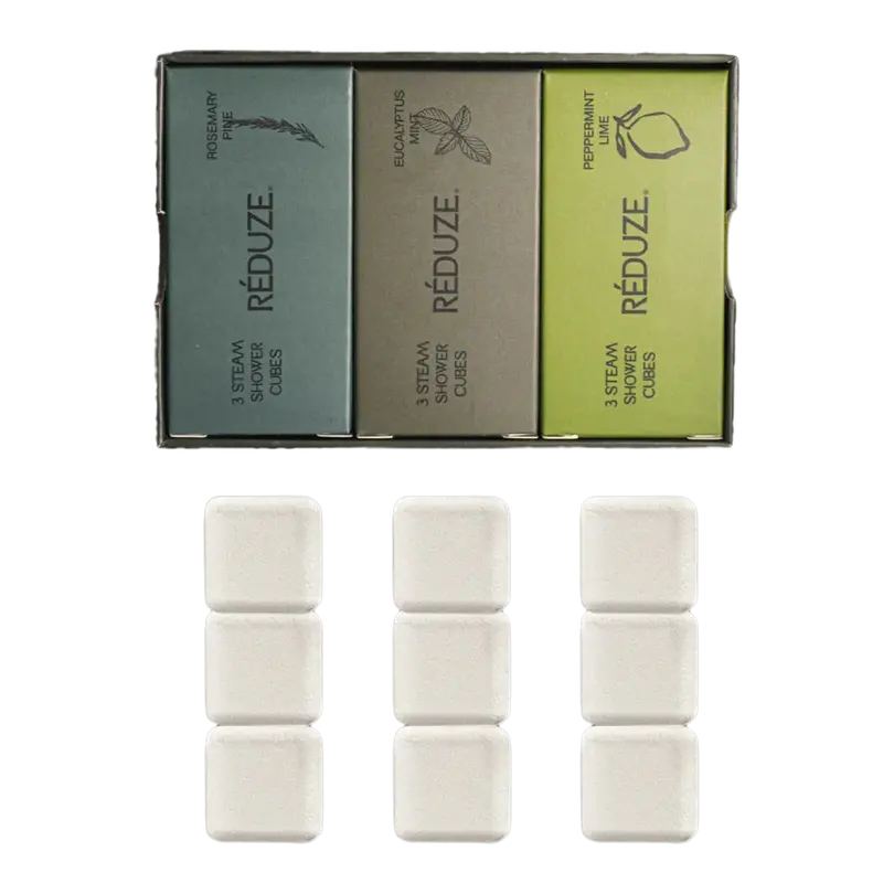 Steam Shower Cube 9er-Set Reduze