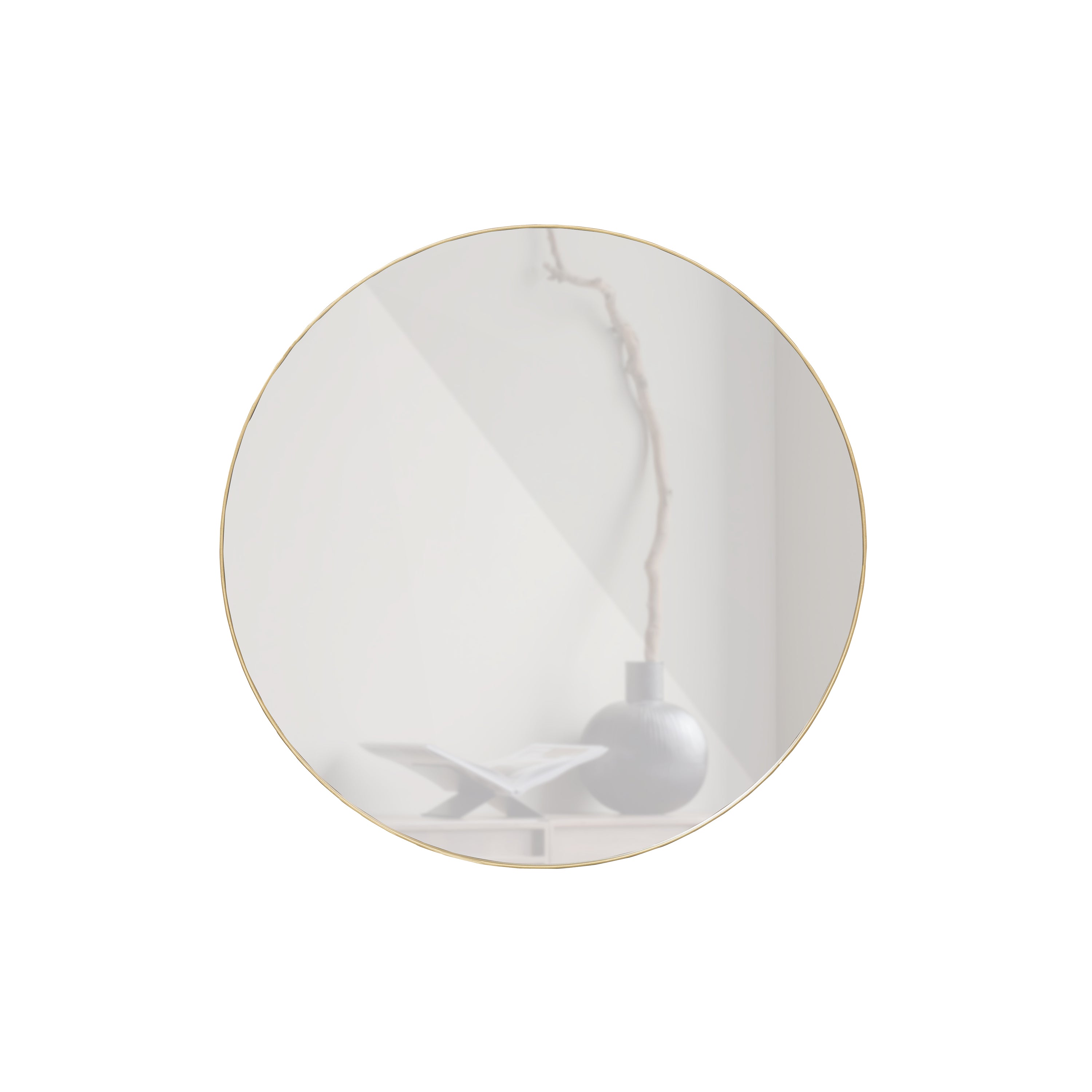 Woood Doutzen Spiegel - Goud - Ø 80 cm