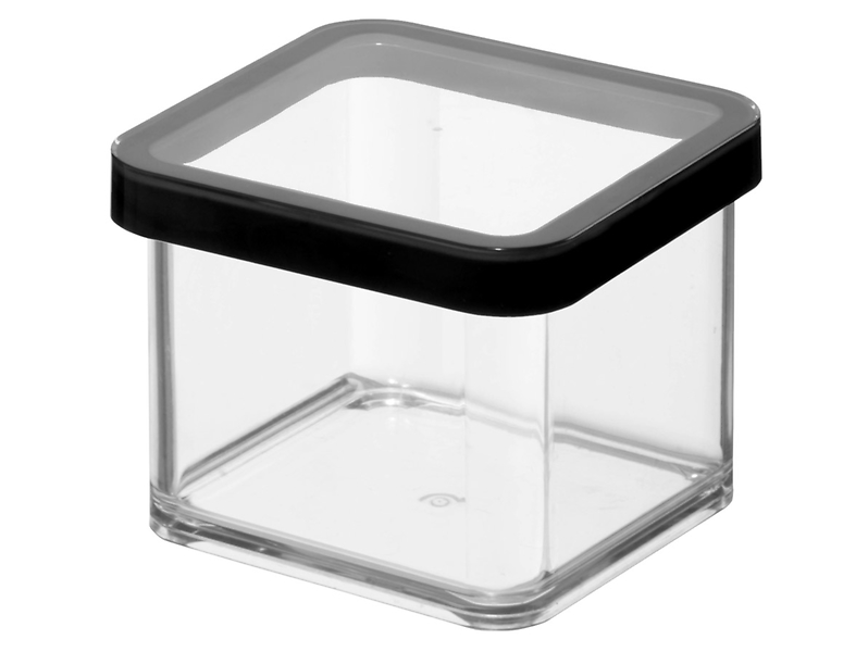 Zestaw pojemników na żywność Loft Black 5 szt. 2x0,5l   2x2,1l   1l