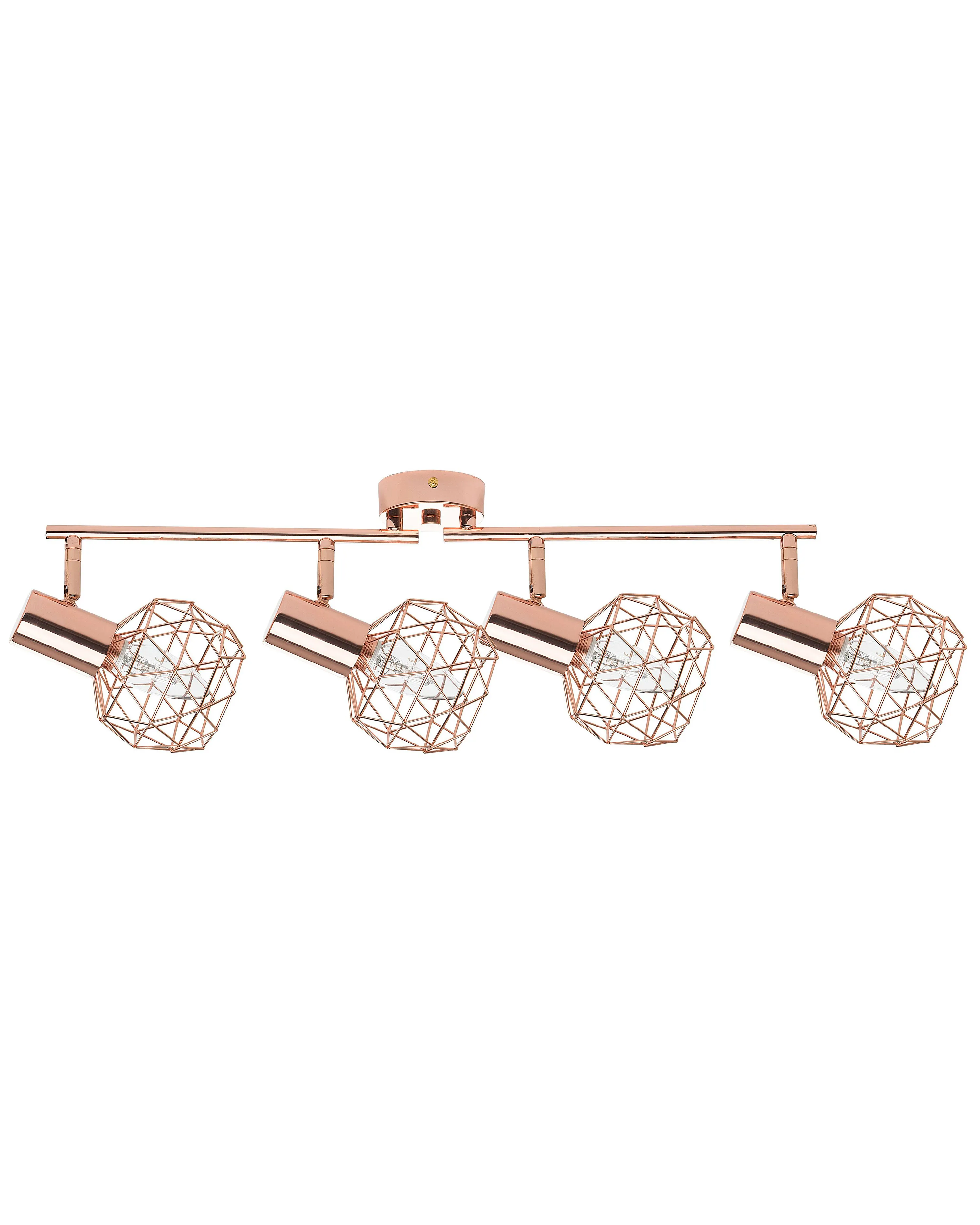 4 Light Spotlight CHENAB Adjustable Metal Copper