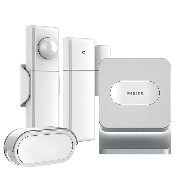 Détecteur de mouvement WelcomeBell 300 AddMove portée 300 mètres sans fil sonnerie personnalisable - Philips - 531018