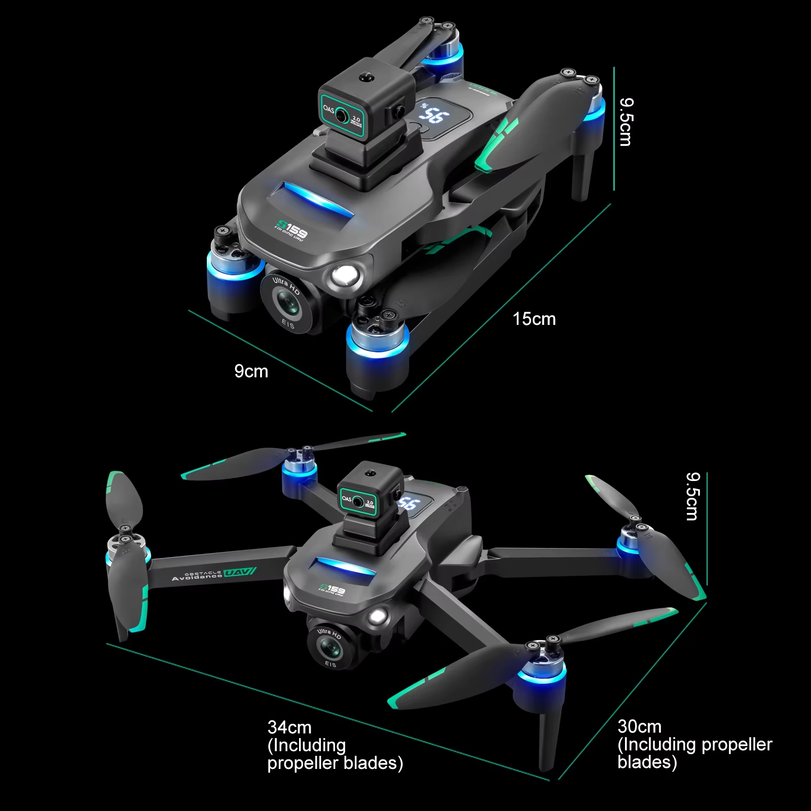 DRONe OAS S159 Uav Wyświetlacz w Pilocie...
