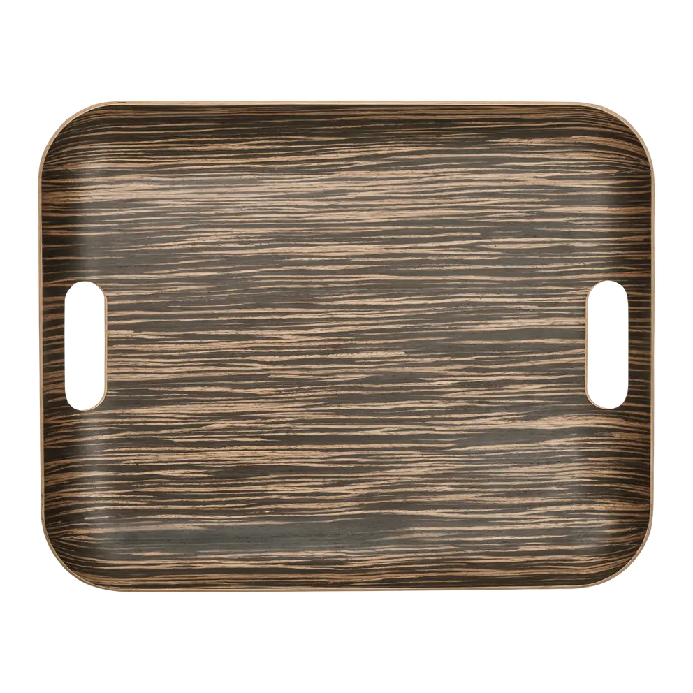 Serviertablett Wood Ebony