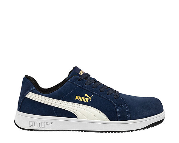 Chaussure de sécurité P 44 Suède Iconic Navy Low S1PL - PUMA - 640025